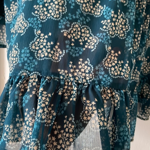 Anna Sui for Uniqlo sheer boho blouse - Picture 4 of 10